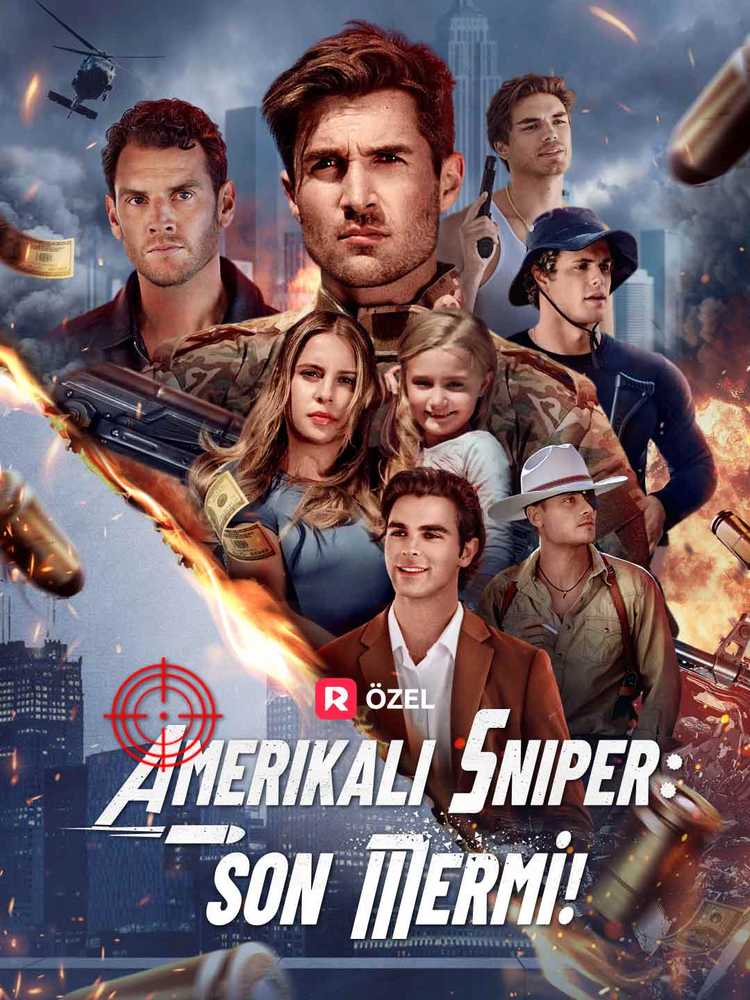 [Dublajlı] Amerikalı Sniper: Son Mermi! poster