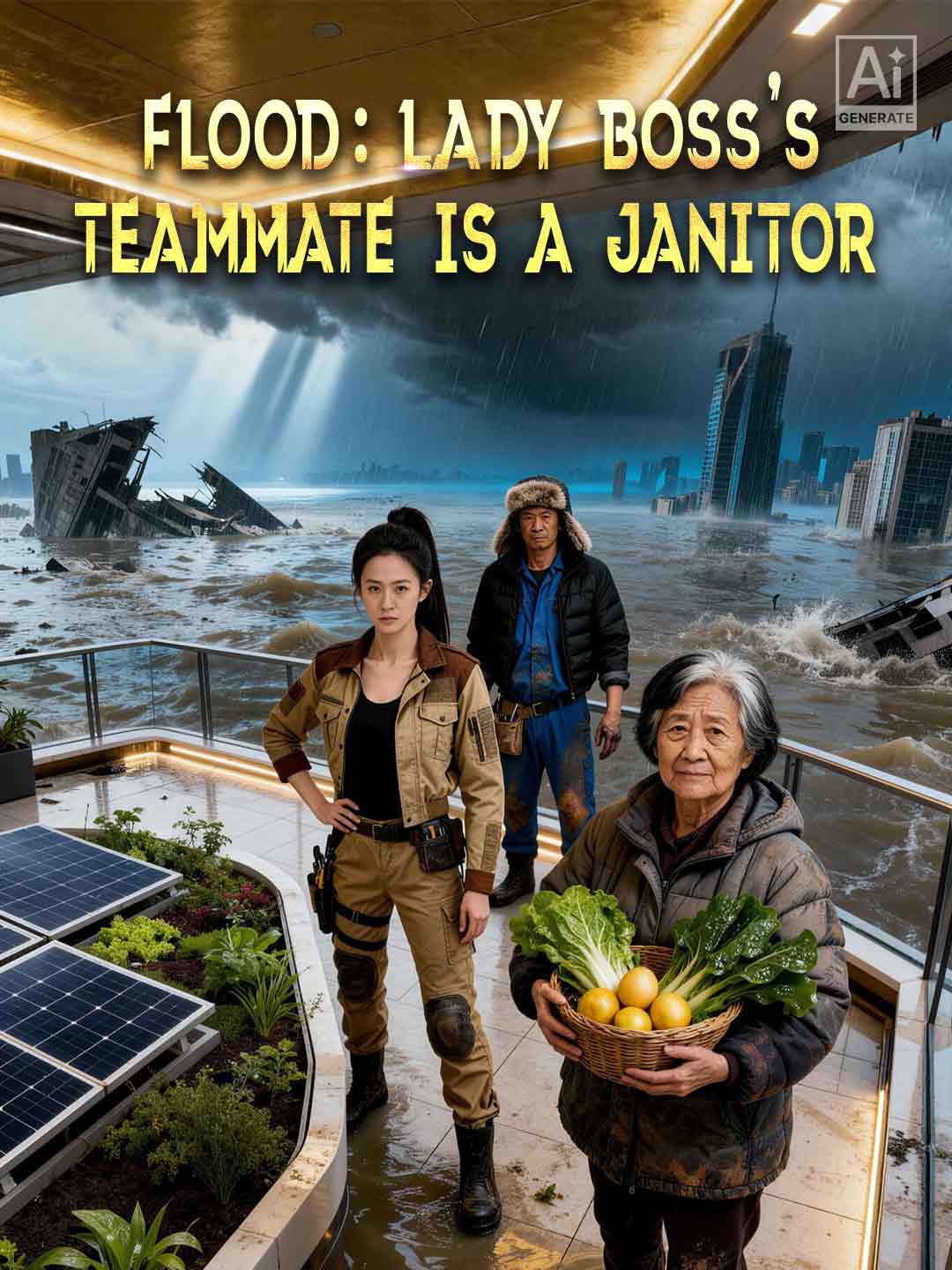Flood: Lady Boss's Teammate Is a Janitor