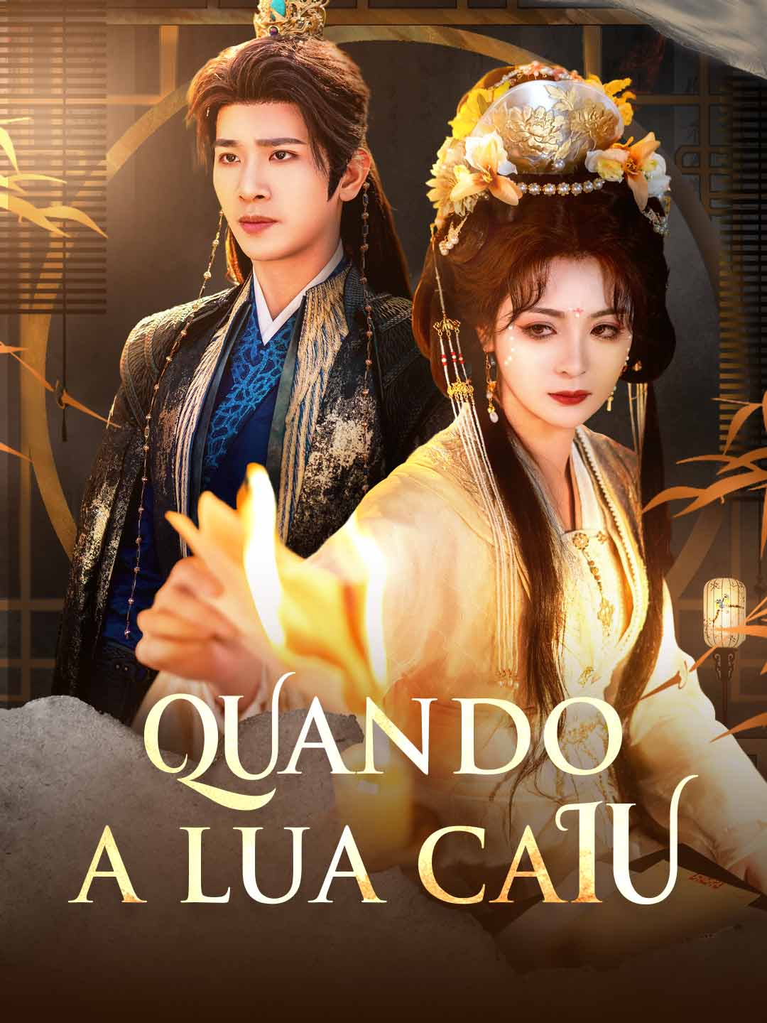 Quando a lua caiu cover art