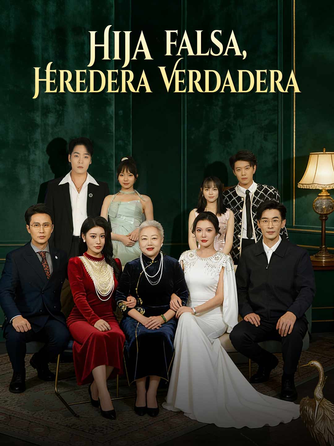 Hija falsa, heredera verdadera cover art