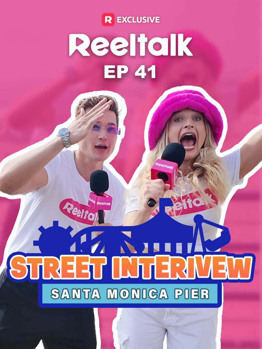 ReelTalk EP 41-Street Interview at Santa Monica Pier cover art