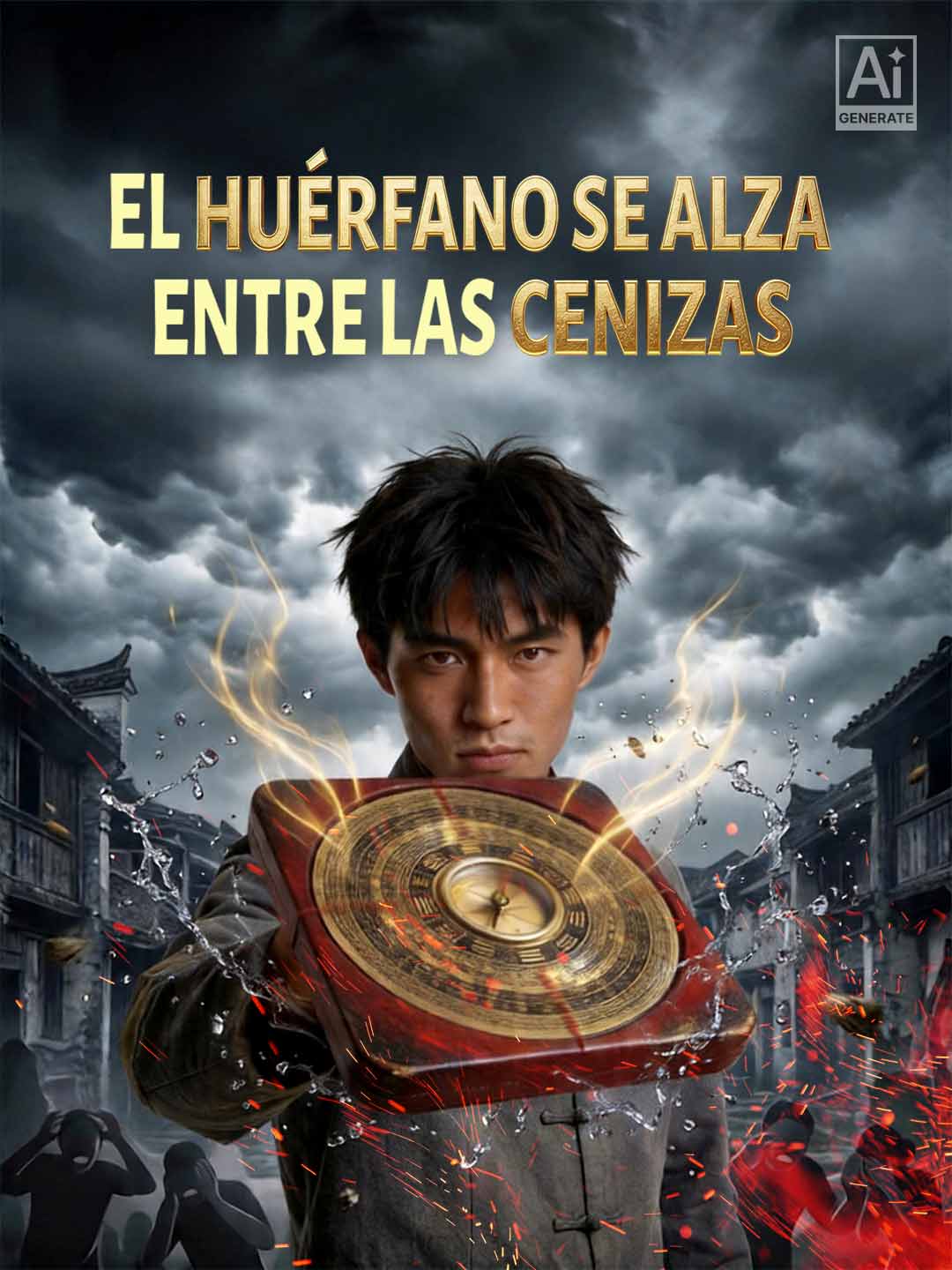 El huérfano resurge de las cenizas cover art