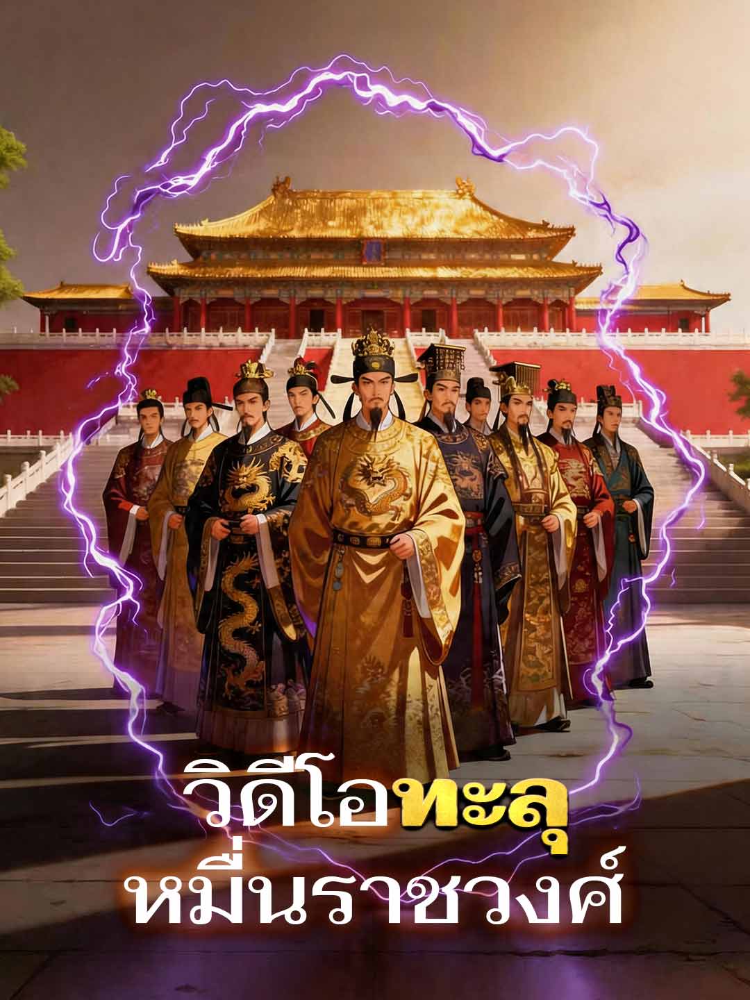 โปสเตอร์ วิดีโอทะลุหมื่นราชวงศ์