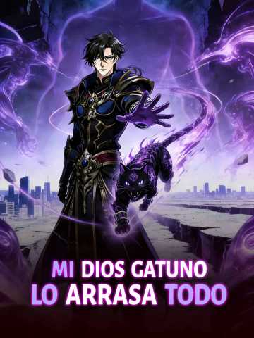 Mi dios gatuno lo arrasa todo cover art