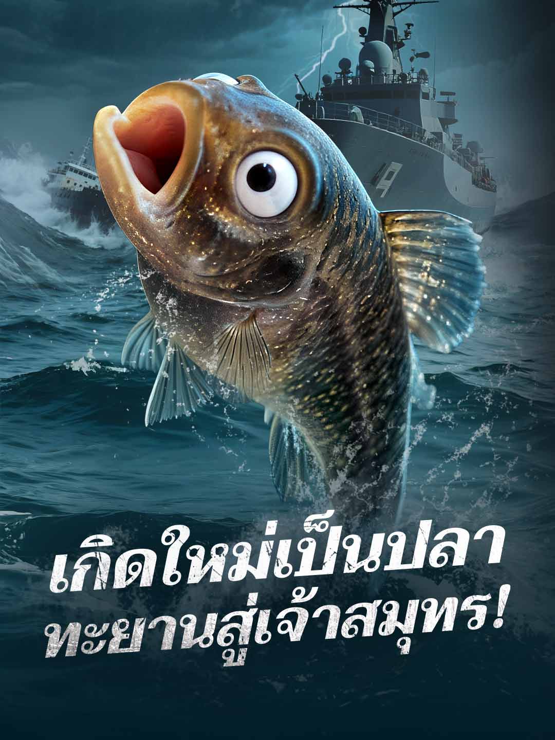 โปสเตอร์ เกิดใหม่เป็นปลา ทะยานสู่เจ้าสมุทร!