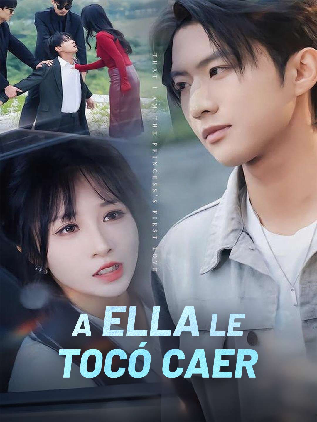 A ella le tocó caer cover art