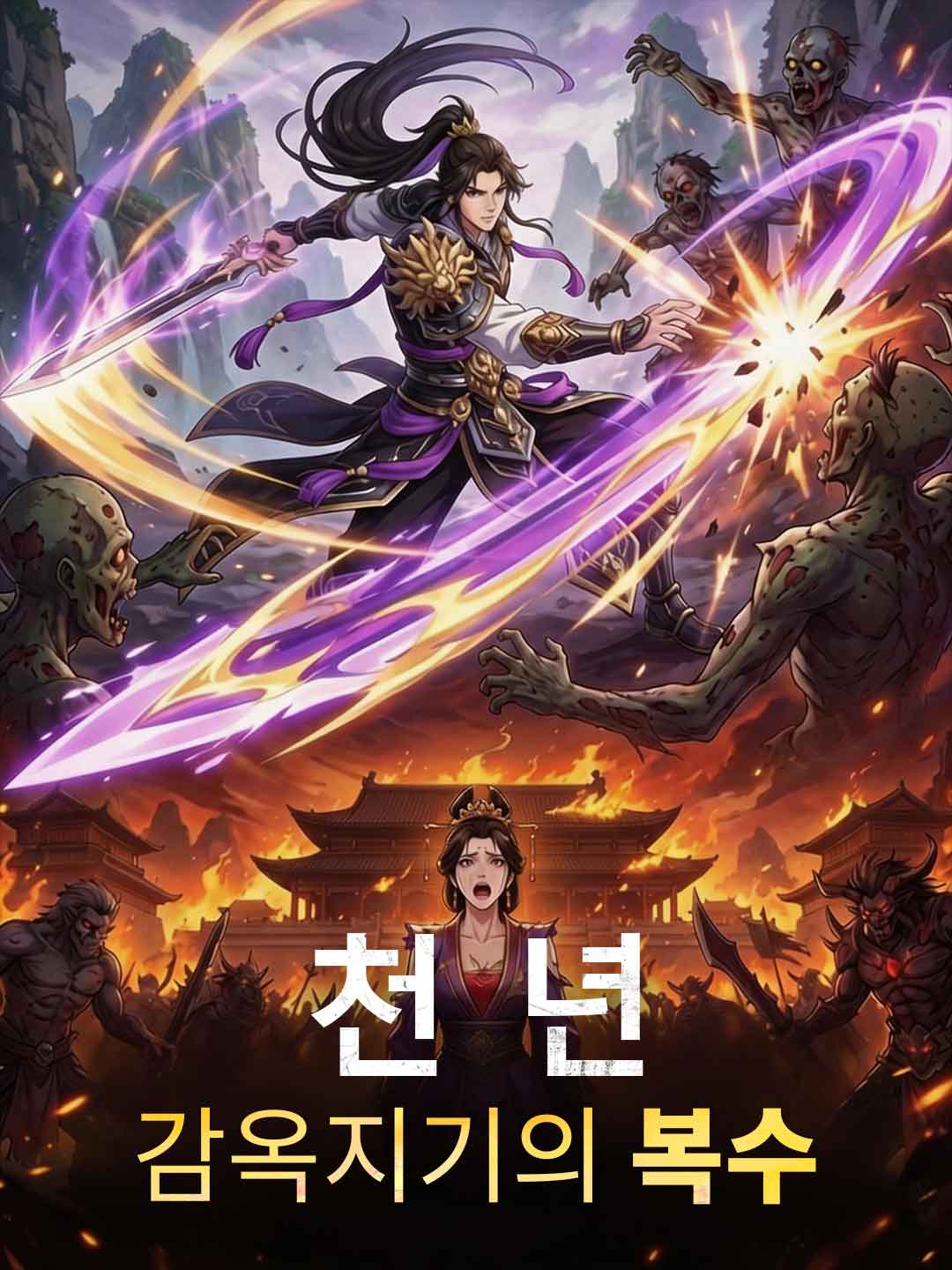 천 년 감옥지기의 복수 cover