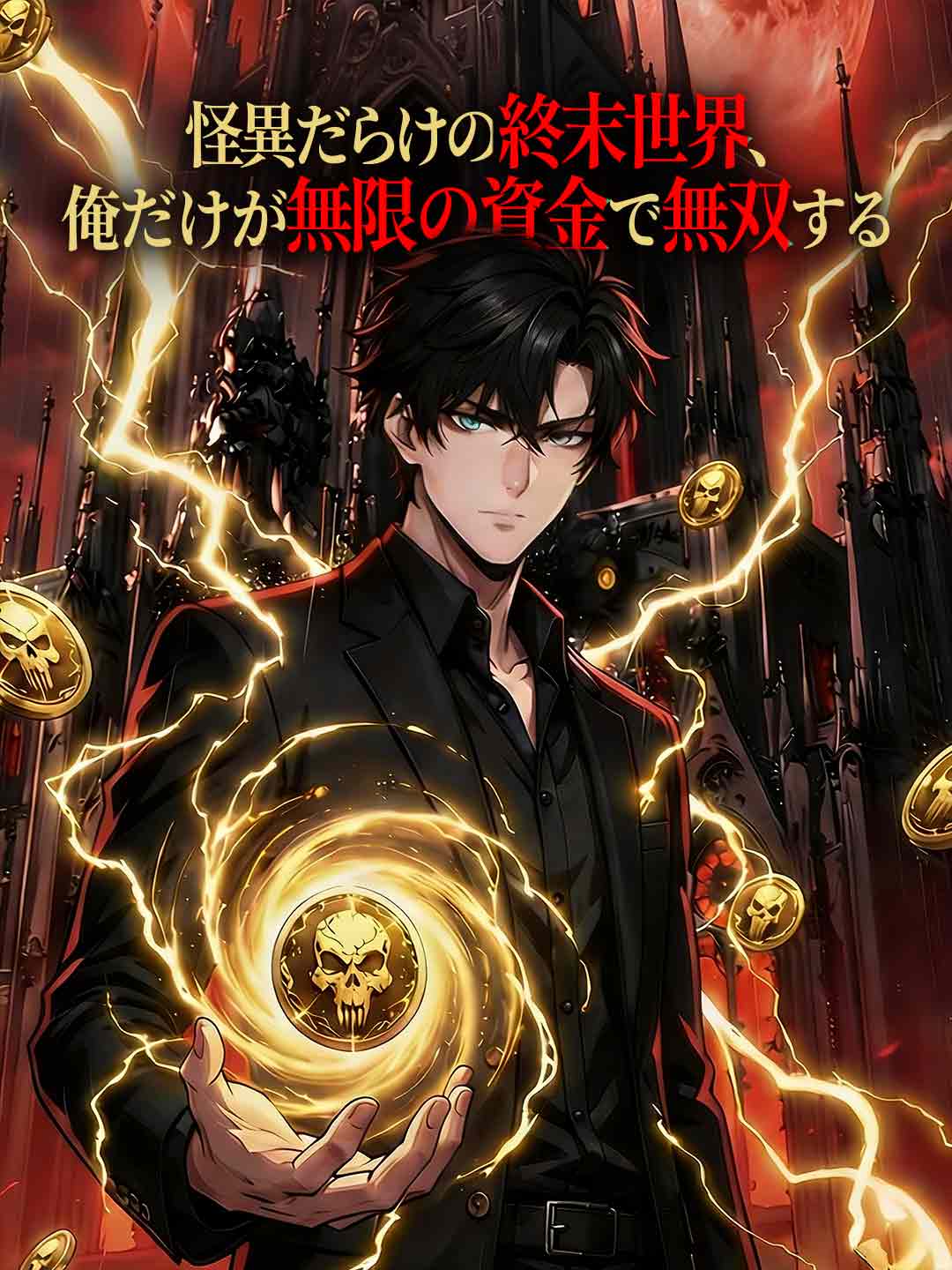 怪異だらけの終末世界、俺だけが無限の資金で無双する cover