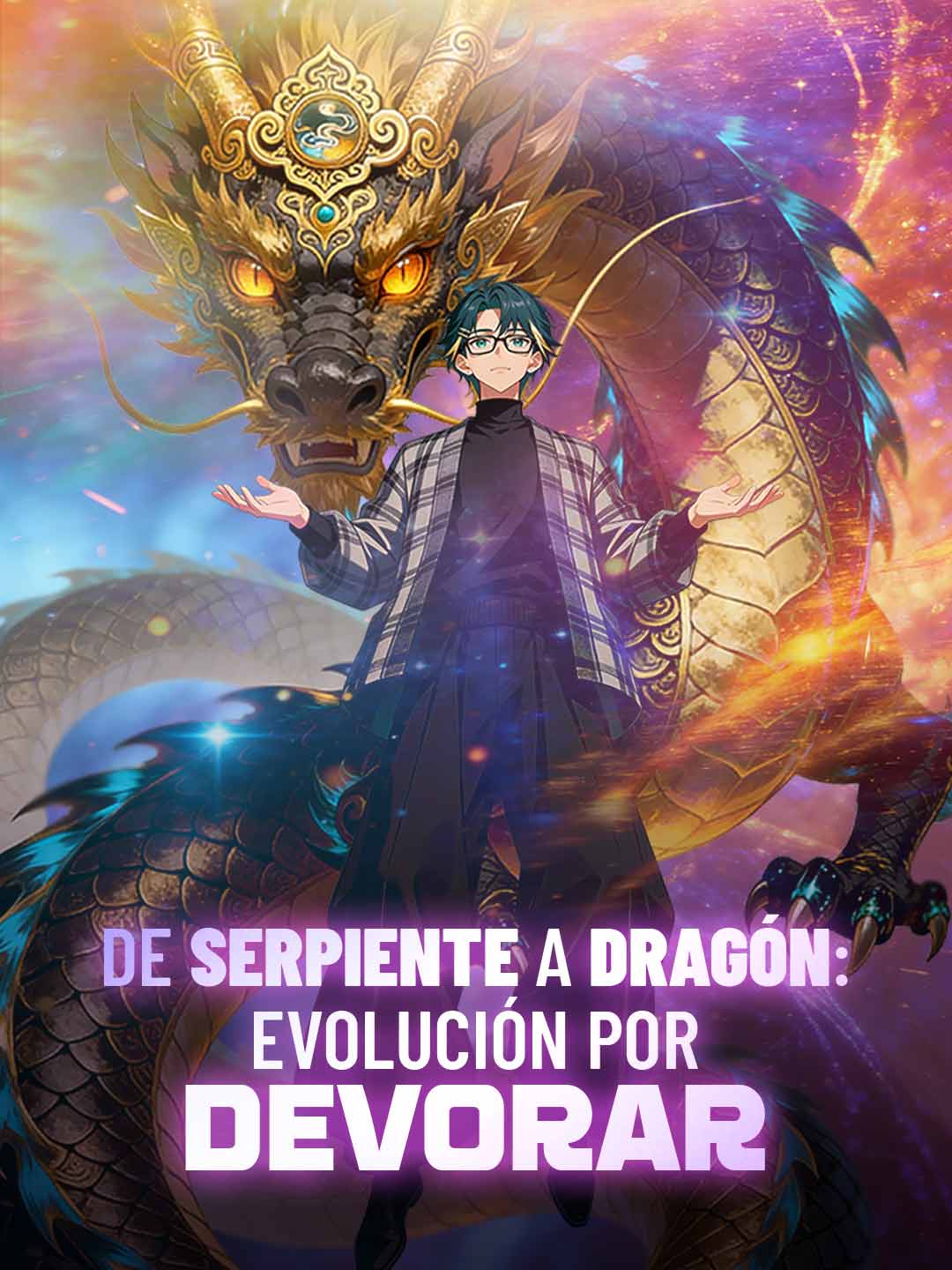 De serpiente a dragón: evolución por devorar cover art
