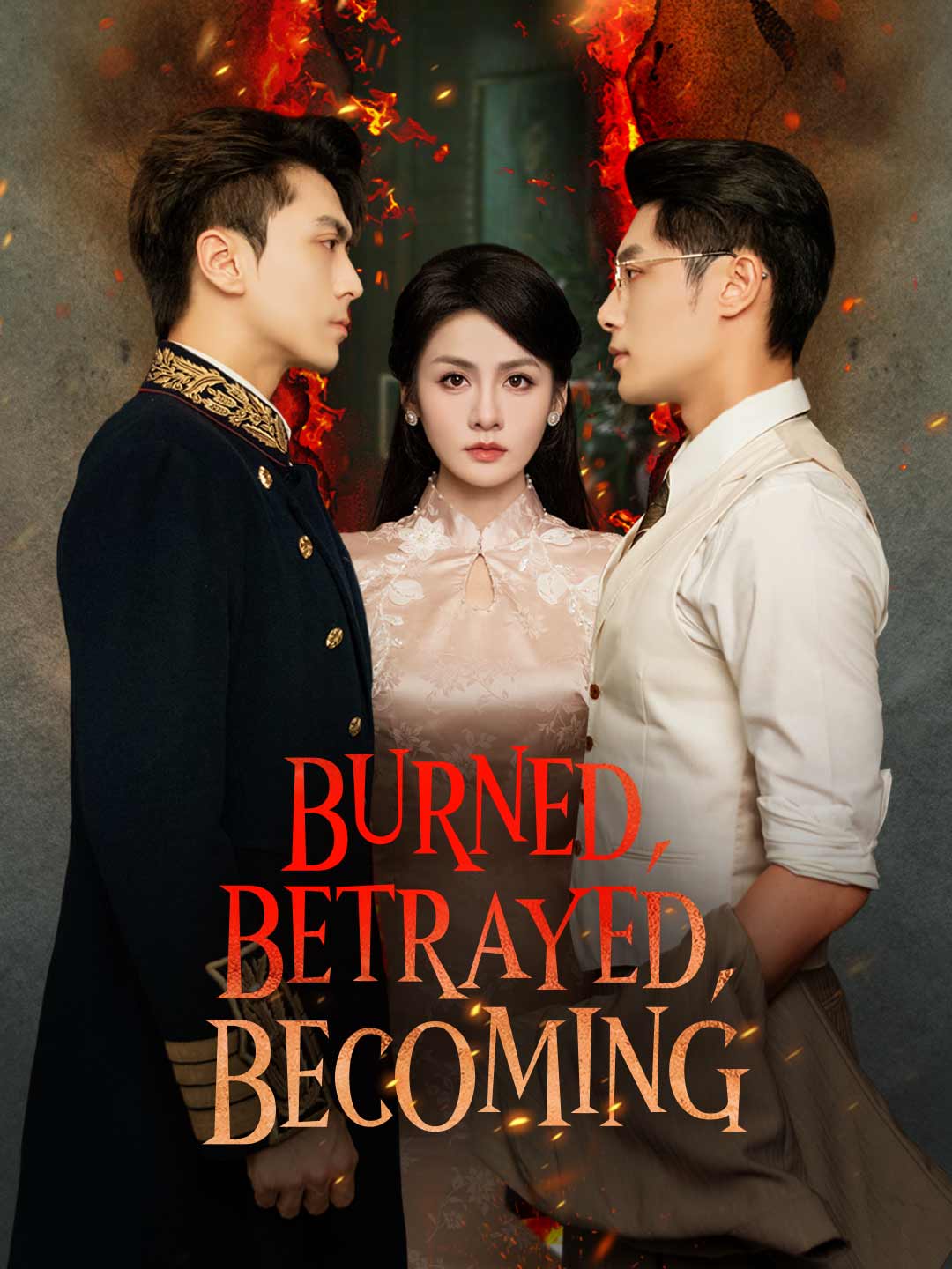 Burned, Betrayed, Becoming cover art