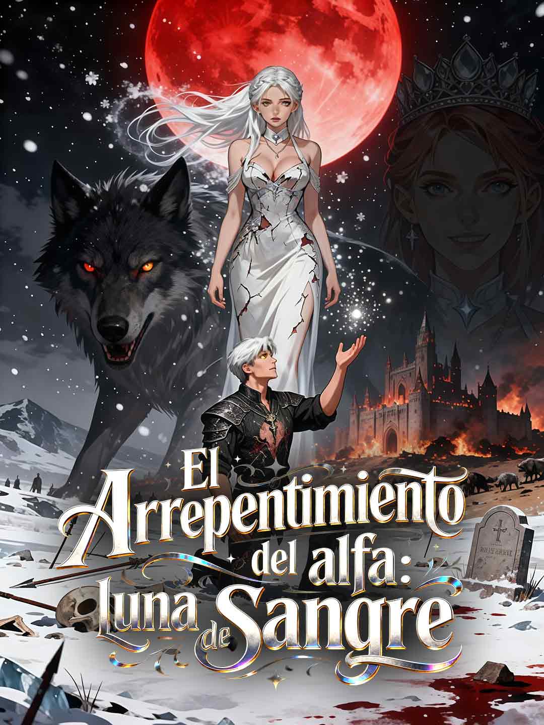 El arrepentimiento del Alfa: Luna de sangre cover art