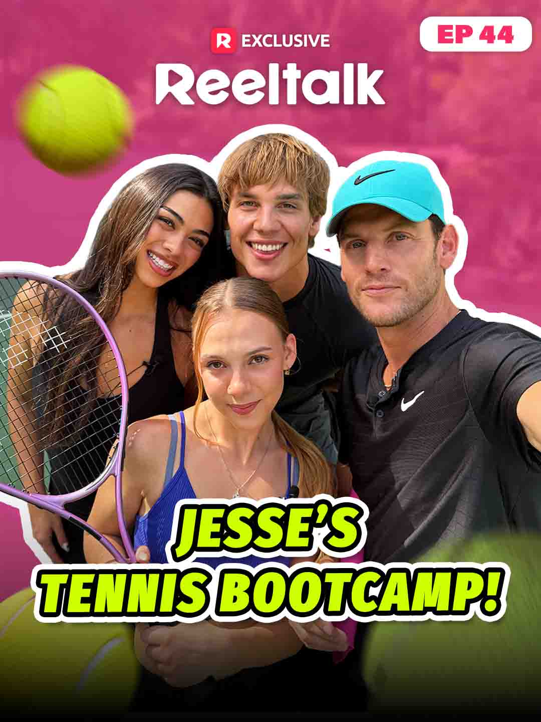 ReelTalk EP 44-Jesse's Tennis Bootcamp cover art