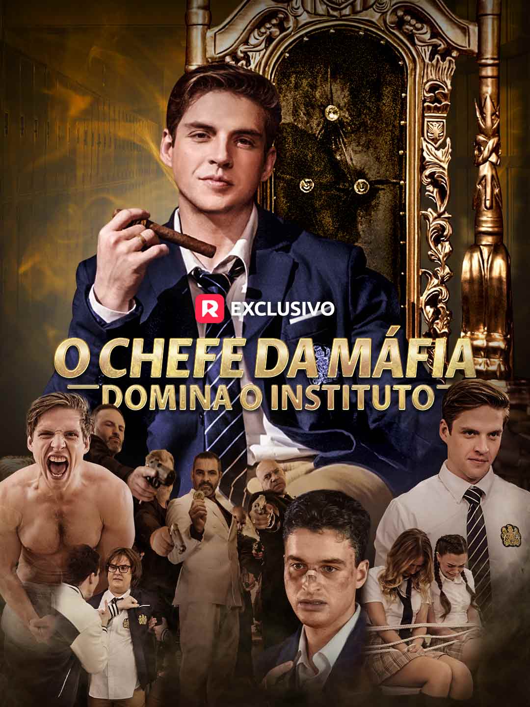 O Chefe da Máfia Domina o Instituto cover art
