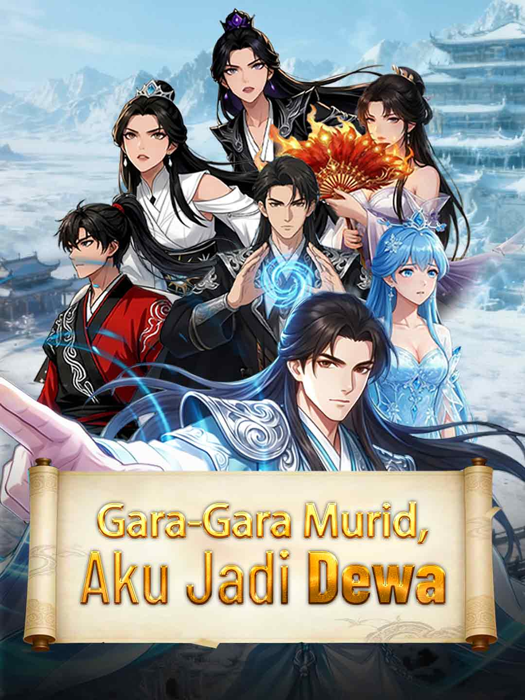 Gara-Gara Murid, Aku Jadi Dewa cover art