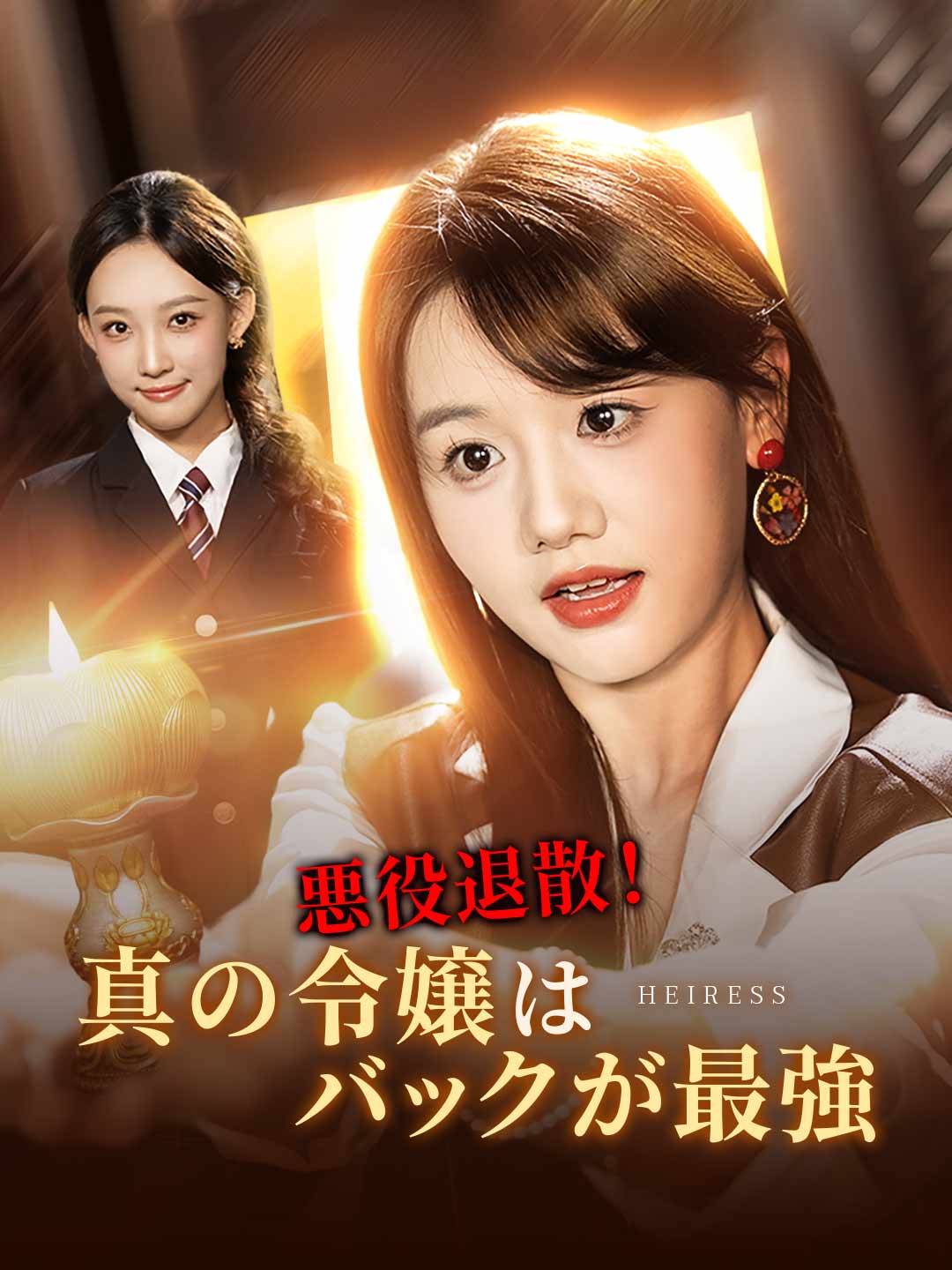 悪役退散！真の令嬢はバックが最強