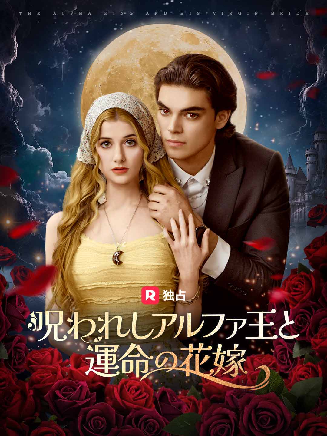 呪われしアルファ王と運命の花嫁 cover