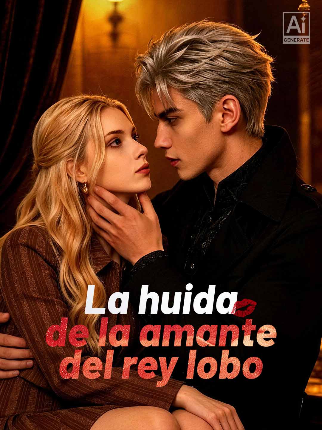 La huida de la amante del rey lobo cover art