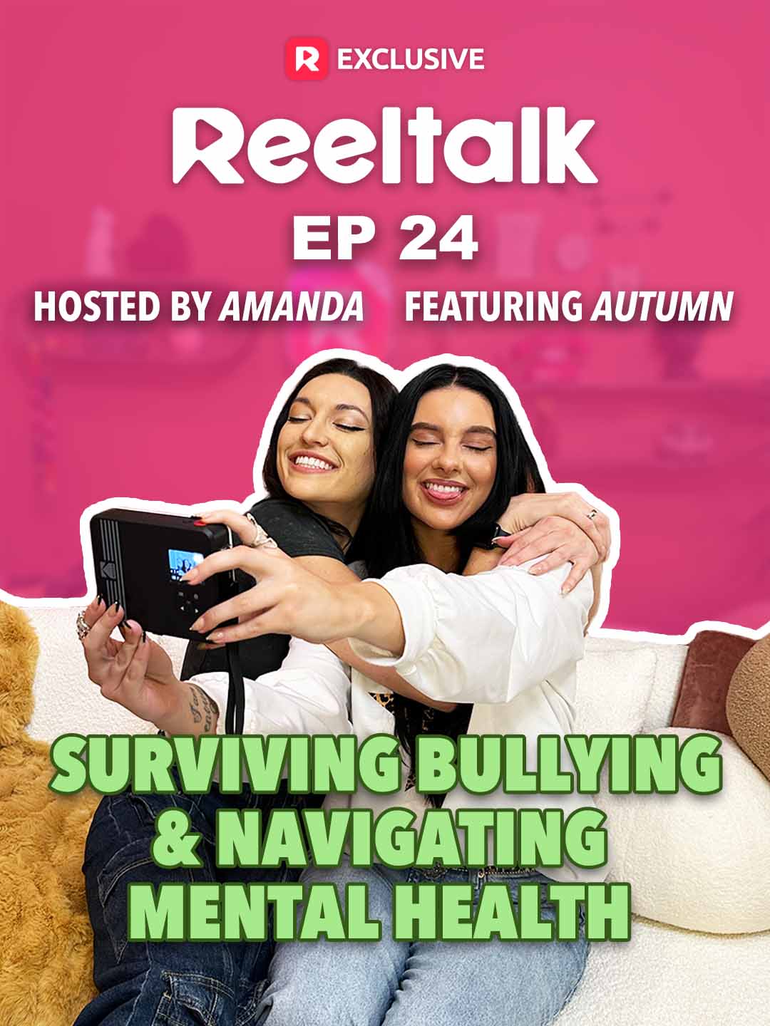 ReelTalk EP24-Surviving Bullying & Navigating Mental Health cover art