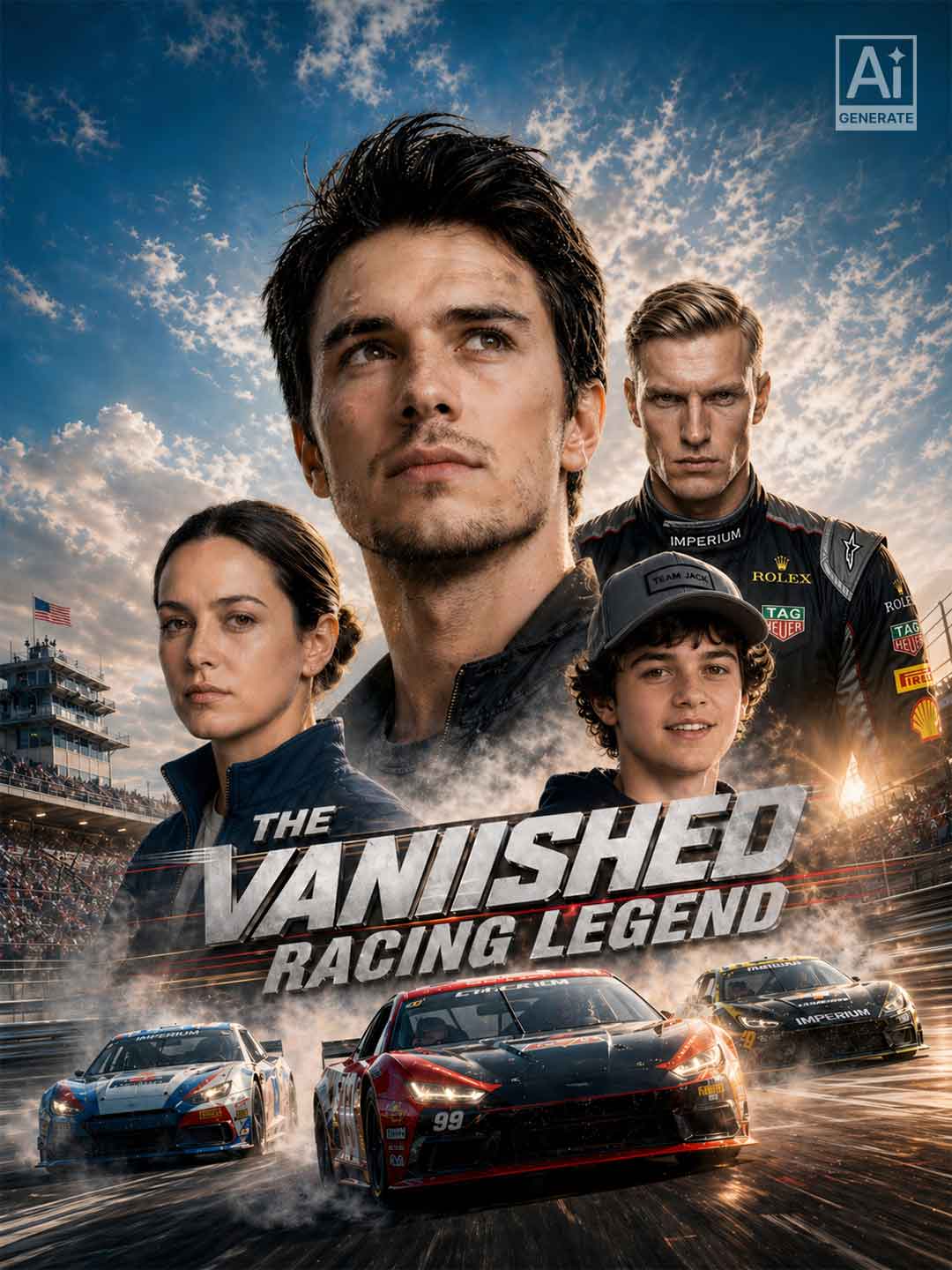 The Vanished Racing Legend cover art