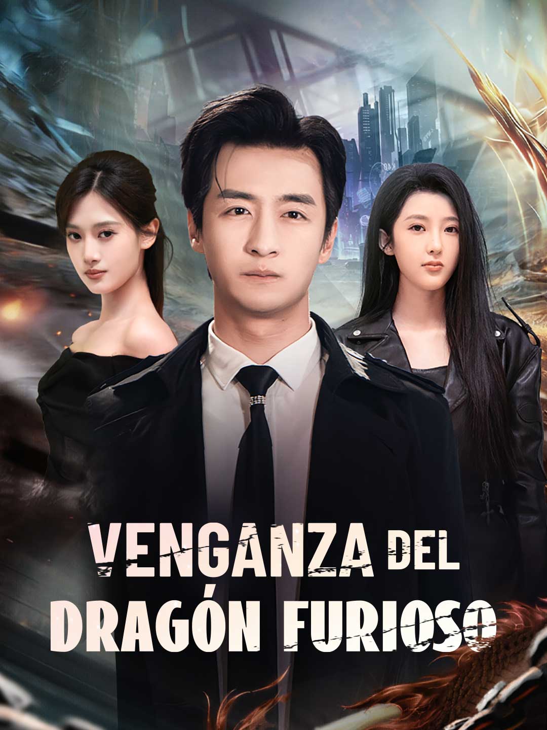 Venganza del dragón furioso cover art