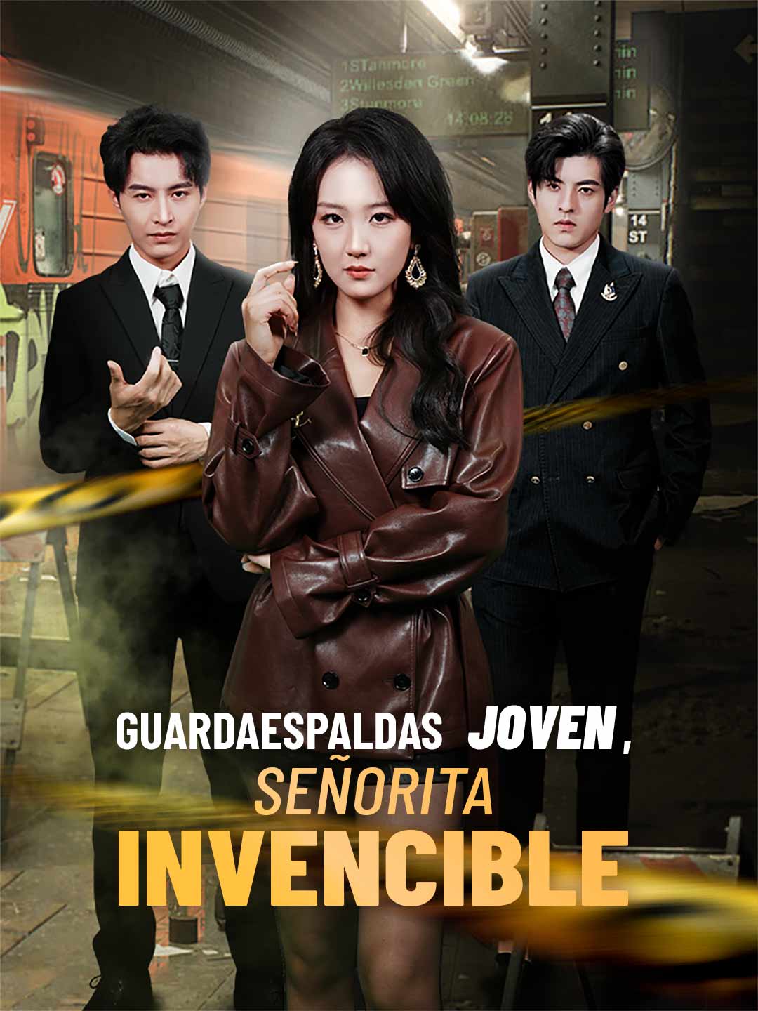 Guardaespaldas joven, señorita invencible cover art