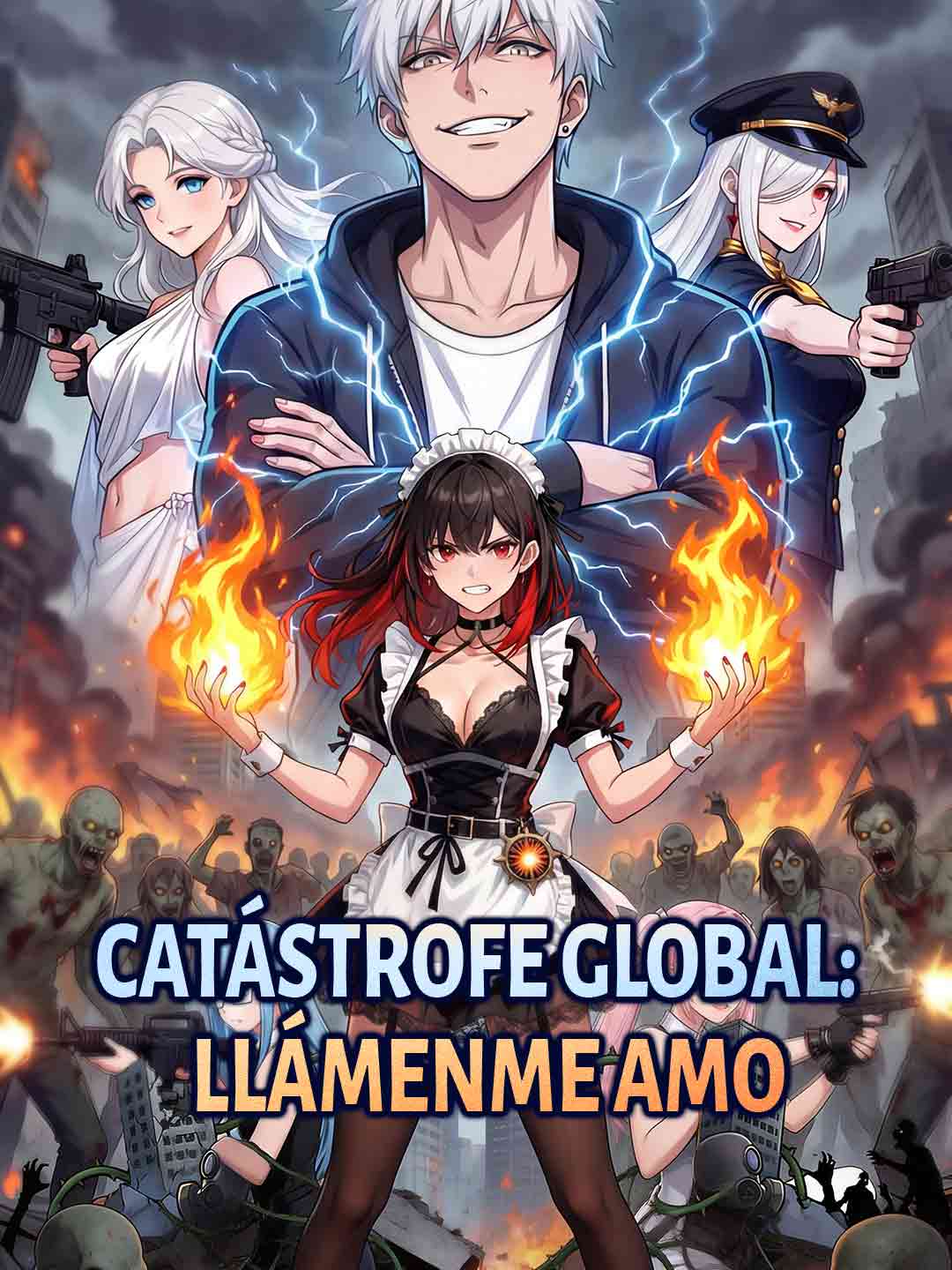 Catástrofe global: llámenme amo cover art