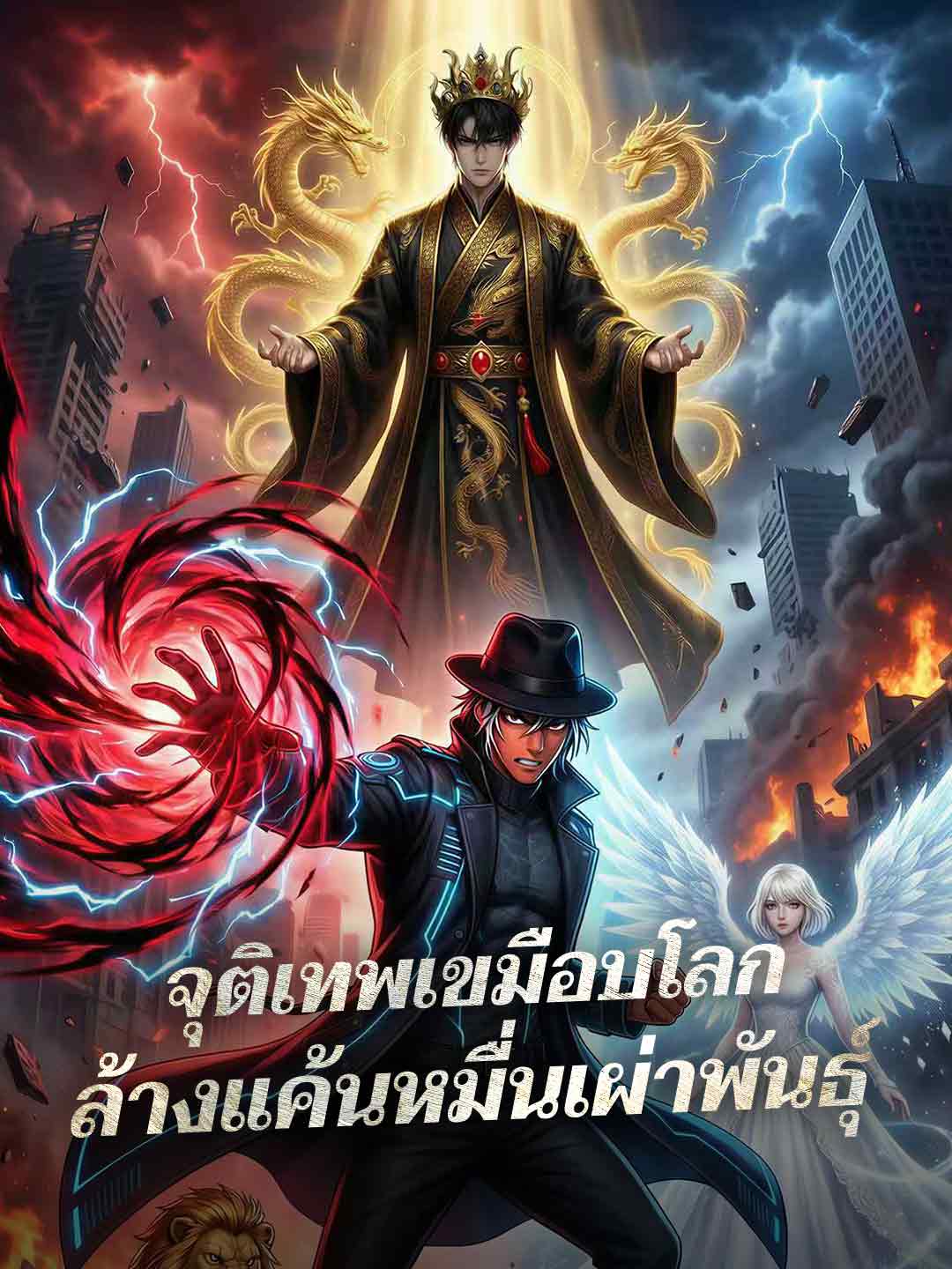 โปสเตอร์ จุติเทพเขมือบโลก ล้างแค้นหมื่นเผ่าพันธุ์