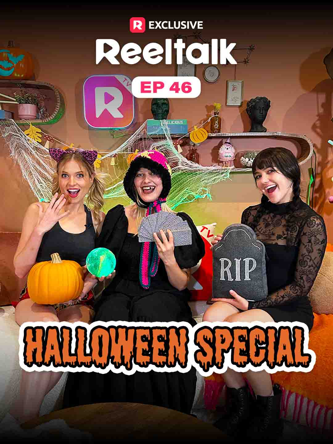 ReelTalk EP 46-Halloween Special: A Ghost on Set! cover art