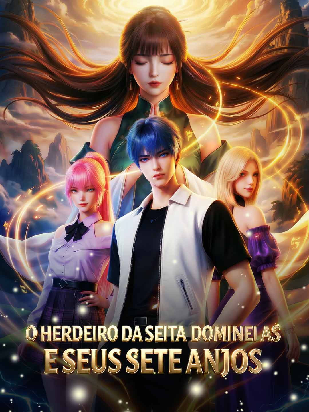 O Herdeiro da Seita e Seus Sete Anjos cover art