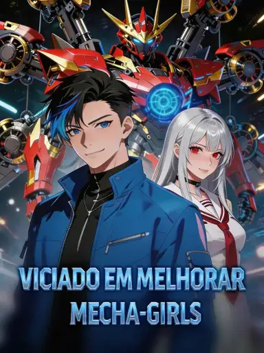 Viciado em melhorar mecha-girls cover art