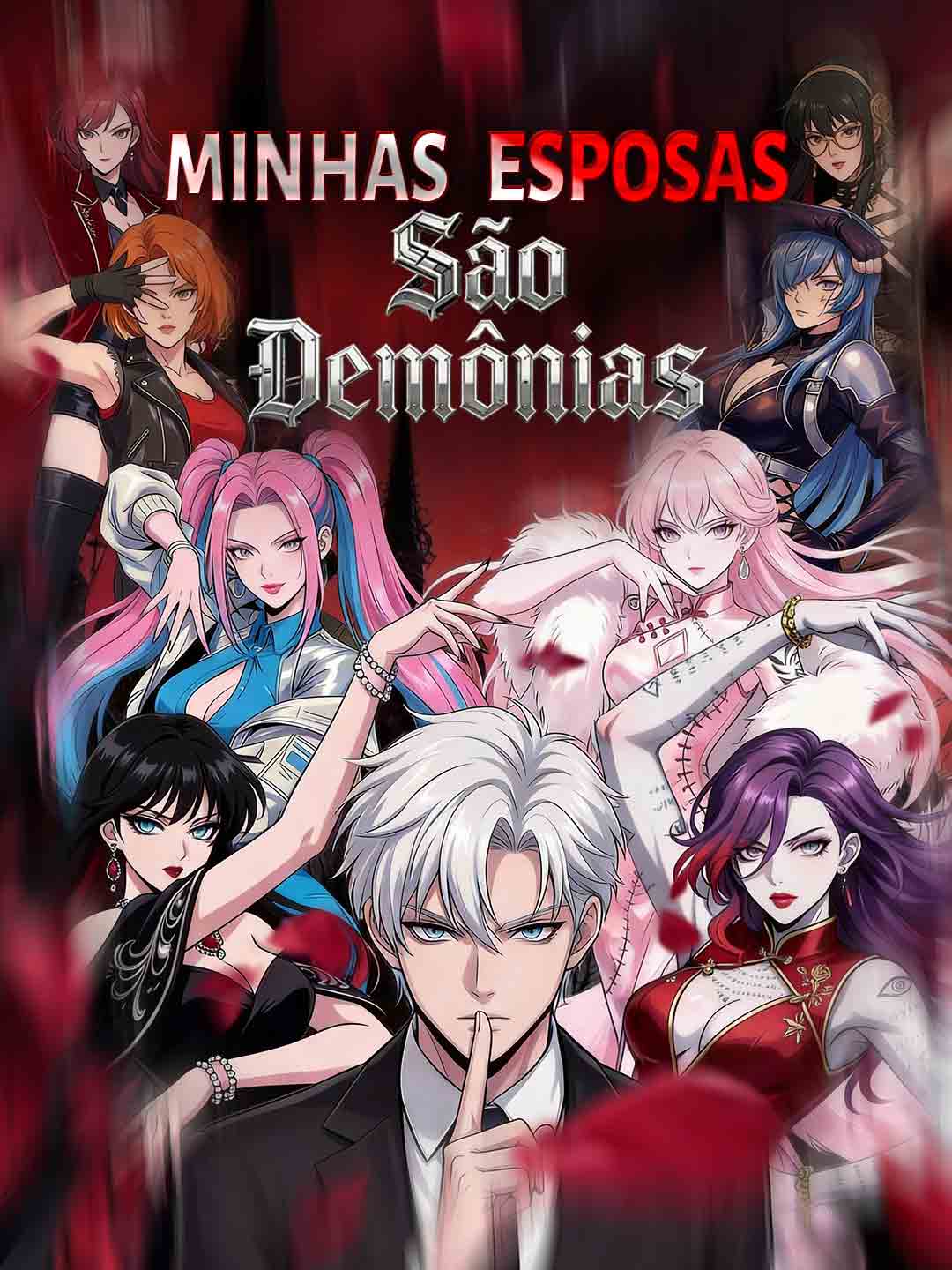 Minhas esposas são demônias cover art