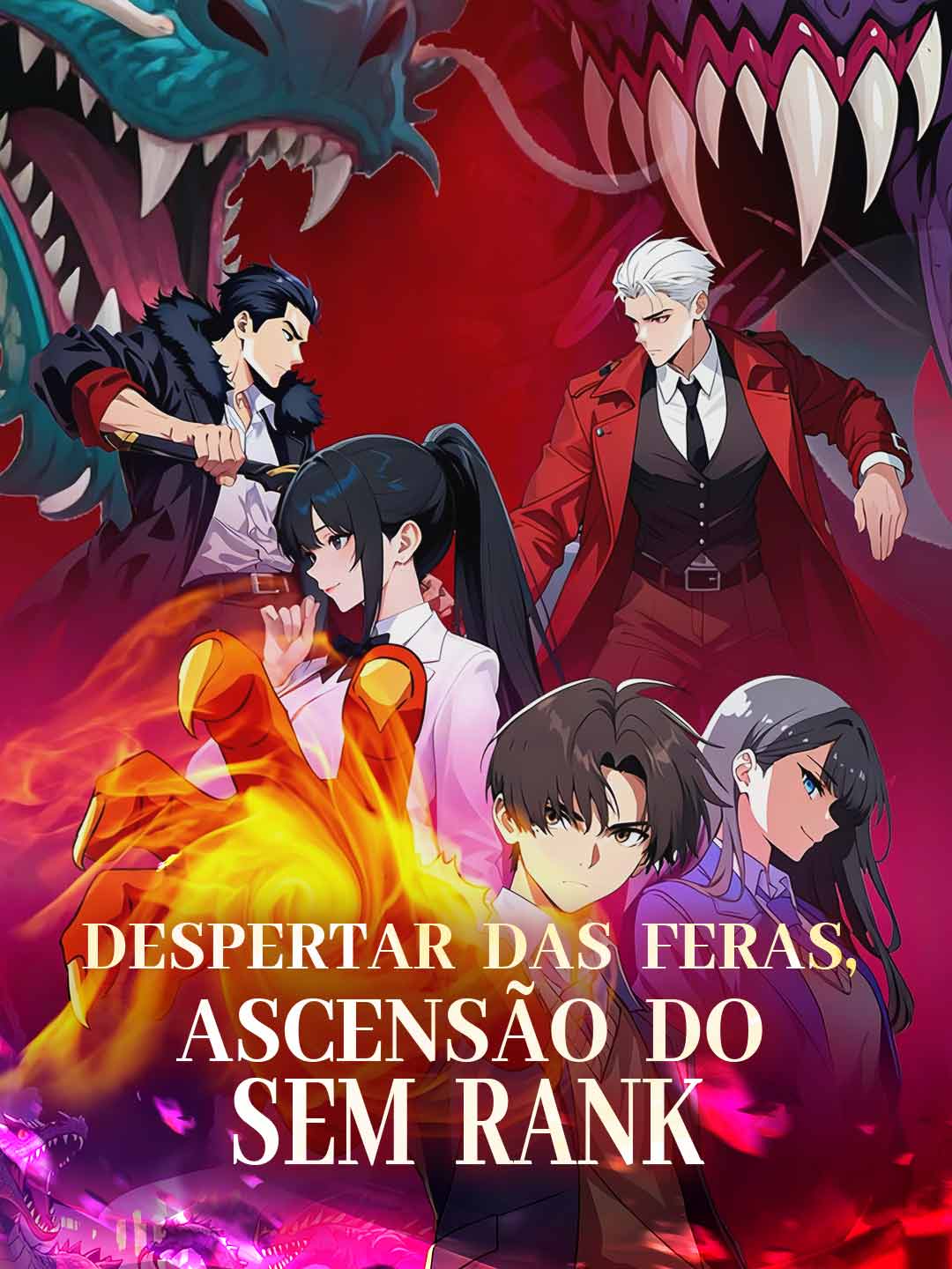 Despertar das feras, ascensão do sem rank cover art
