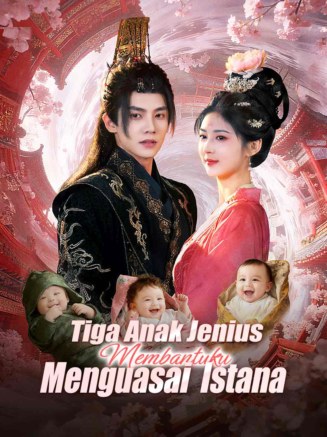 Tiga Anak Jenius Membantuku Menguasai Istana cover art