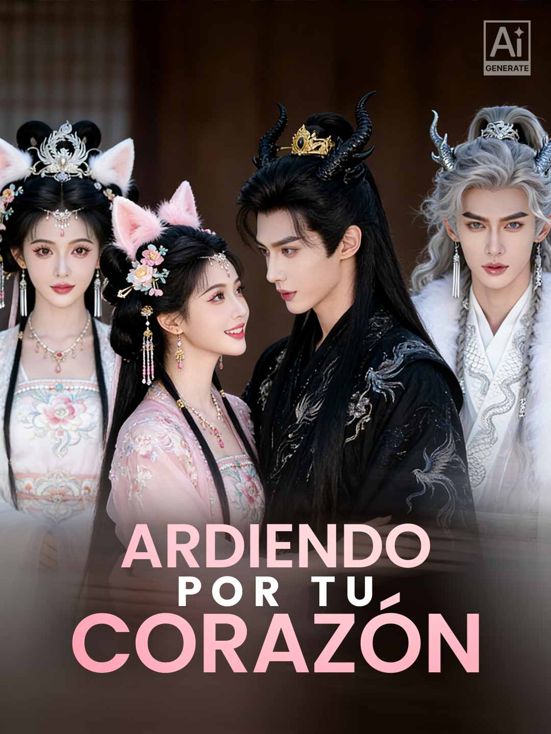 Ardiendo por tu corazón cover art