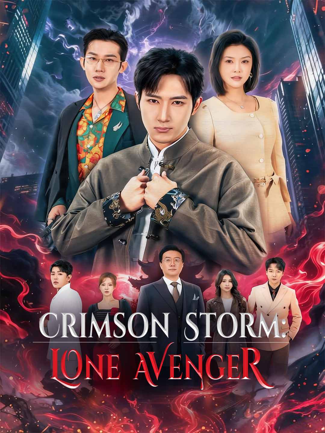 Crimson Storm: Lone Avenger cover art
