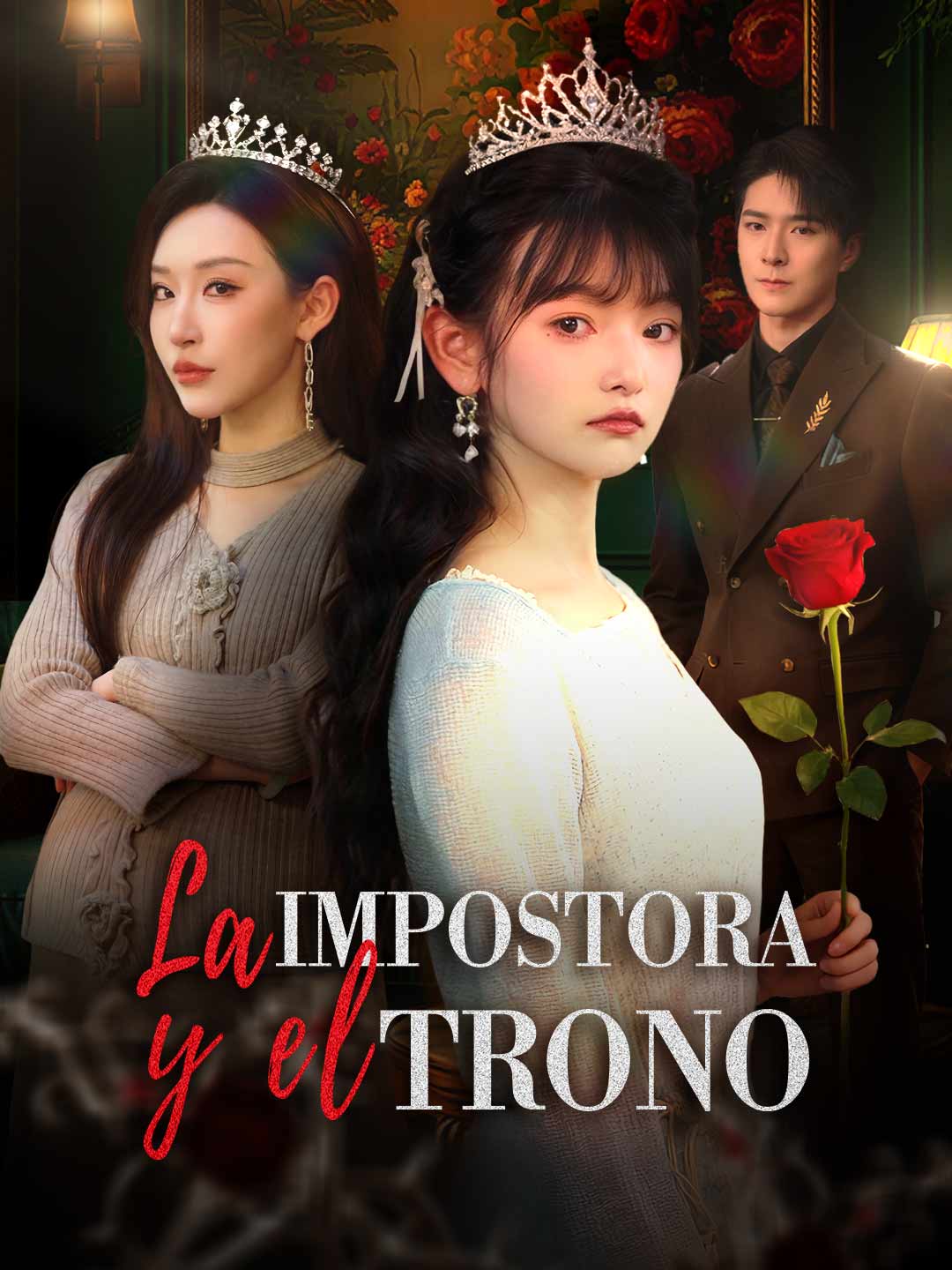 La impostora y el trono cover art