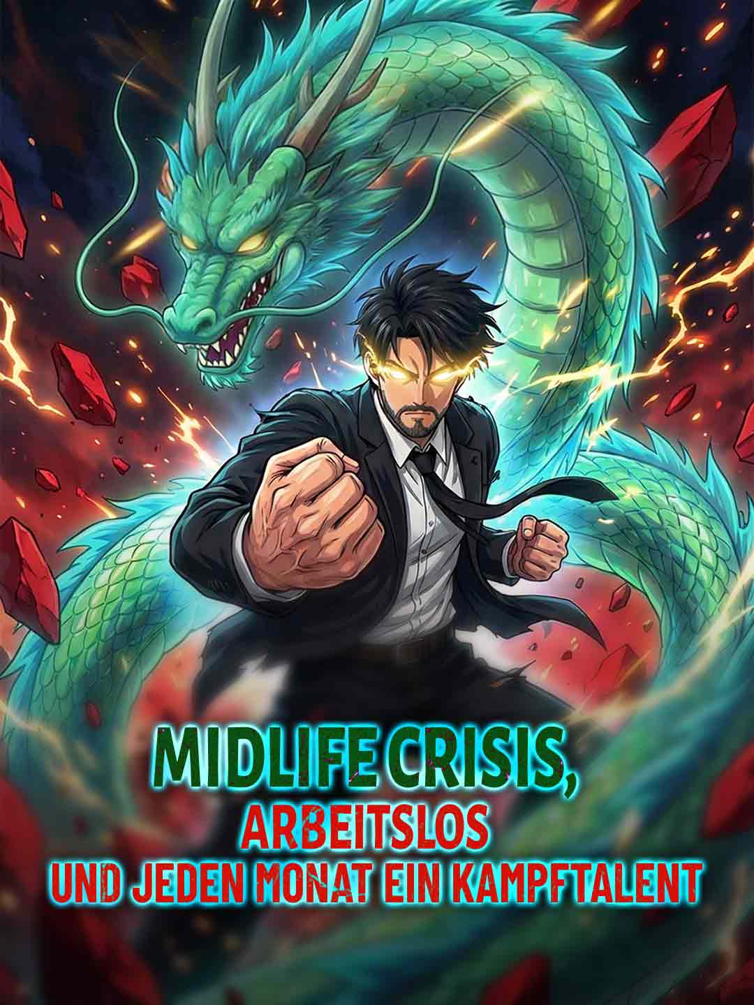 Midlife Crisis, arbeitslos und jeden Monat ein Kampftalent cover