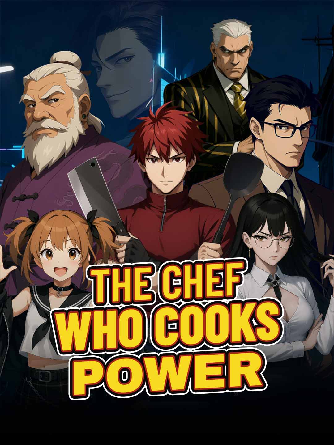 The Chef Who Cooks Power cover art
