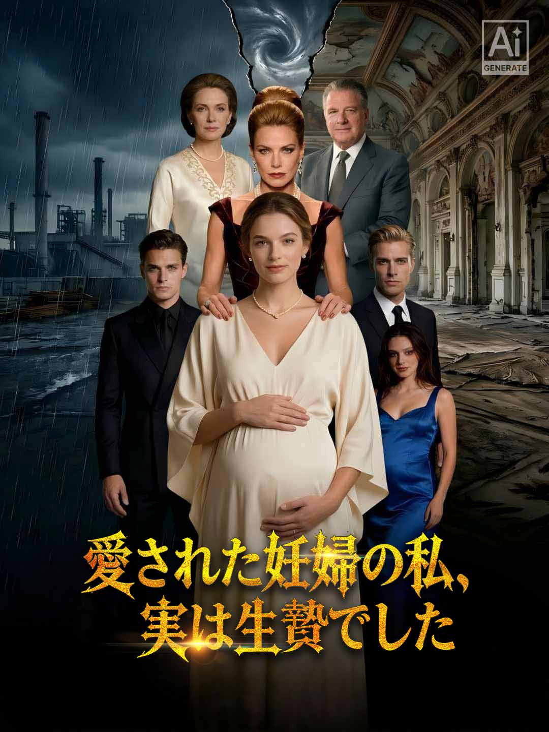 愛された妊婦の私、実は生贄でした cover