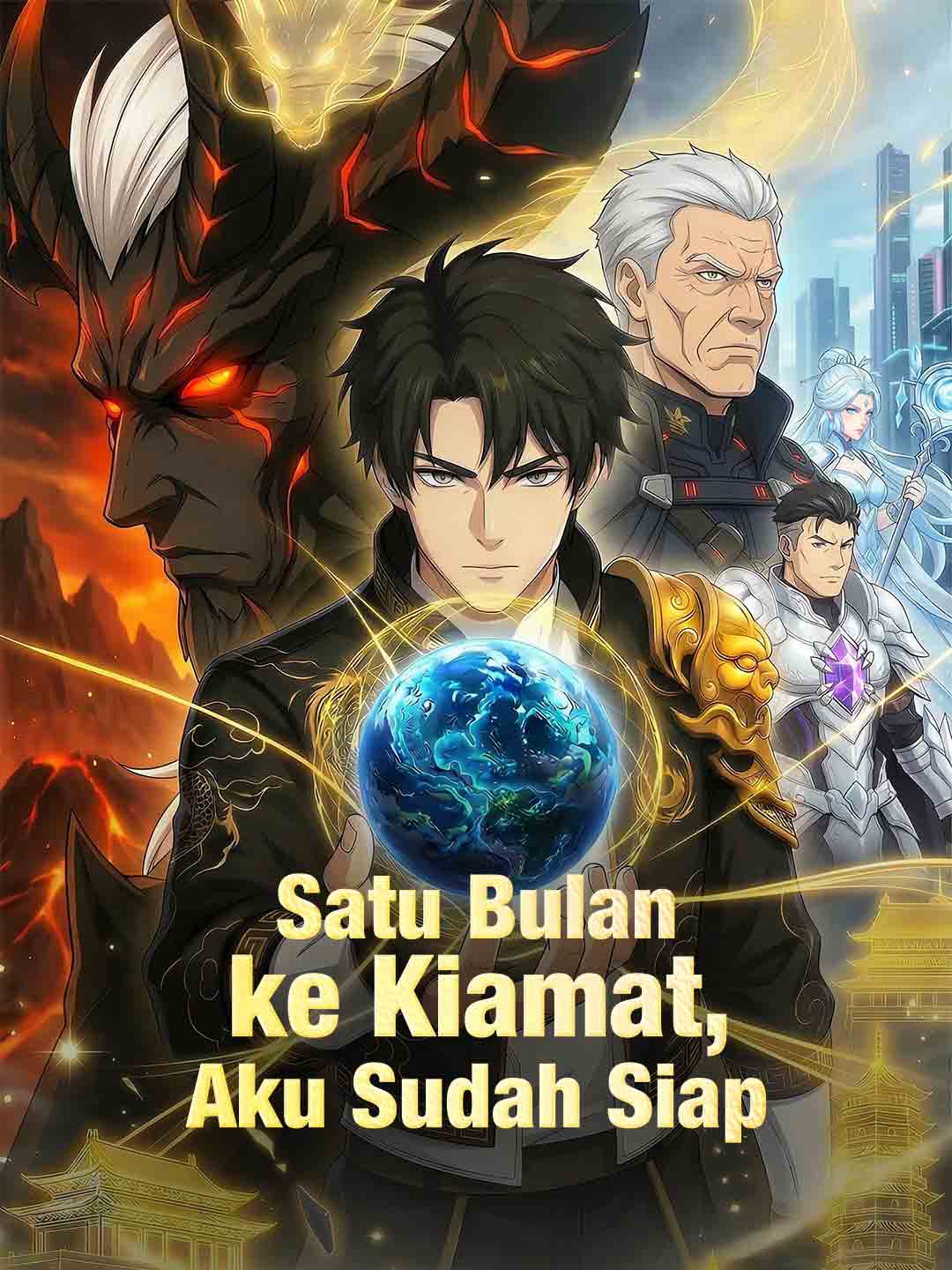 Satu Bulan ke Kiamat, Aku Sudah Siap cover art