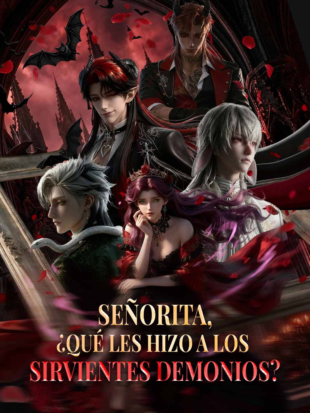 Señorita, ¿qué les hizo a los sirvientes demonios? cover art