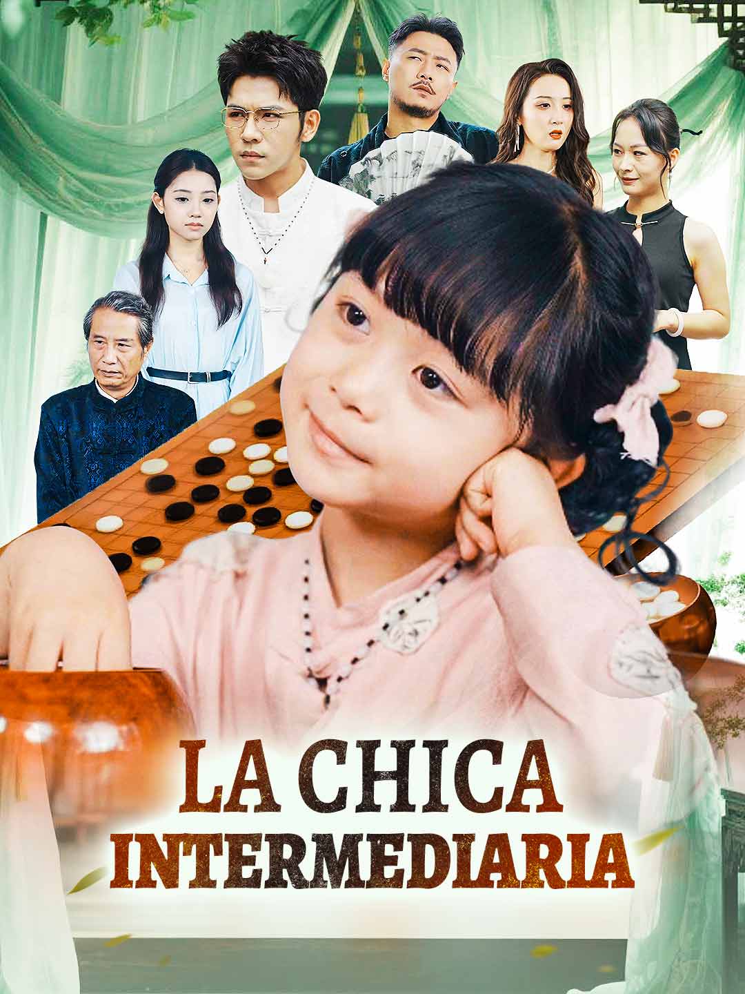 La chica intermediaria cover art