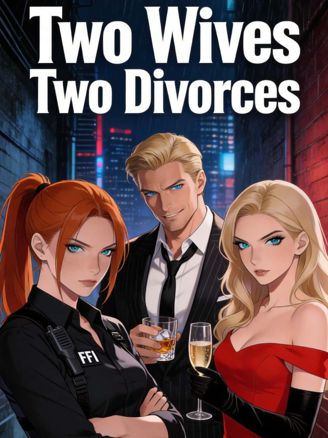 Two Wives, Two Divorces cover art