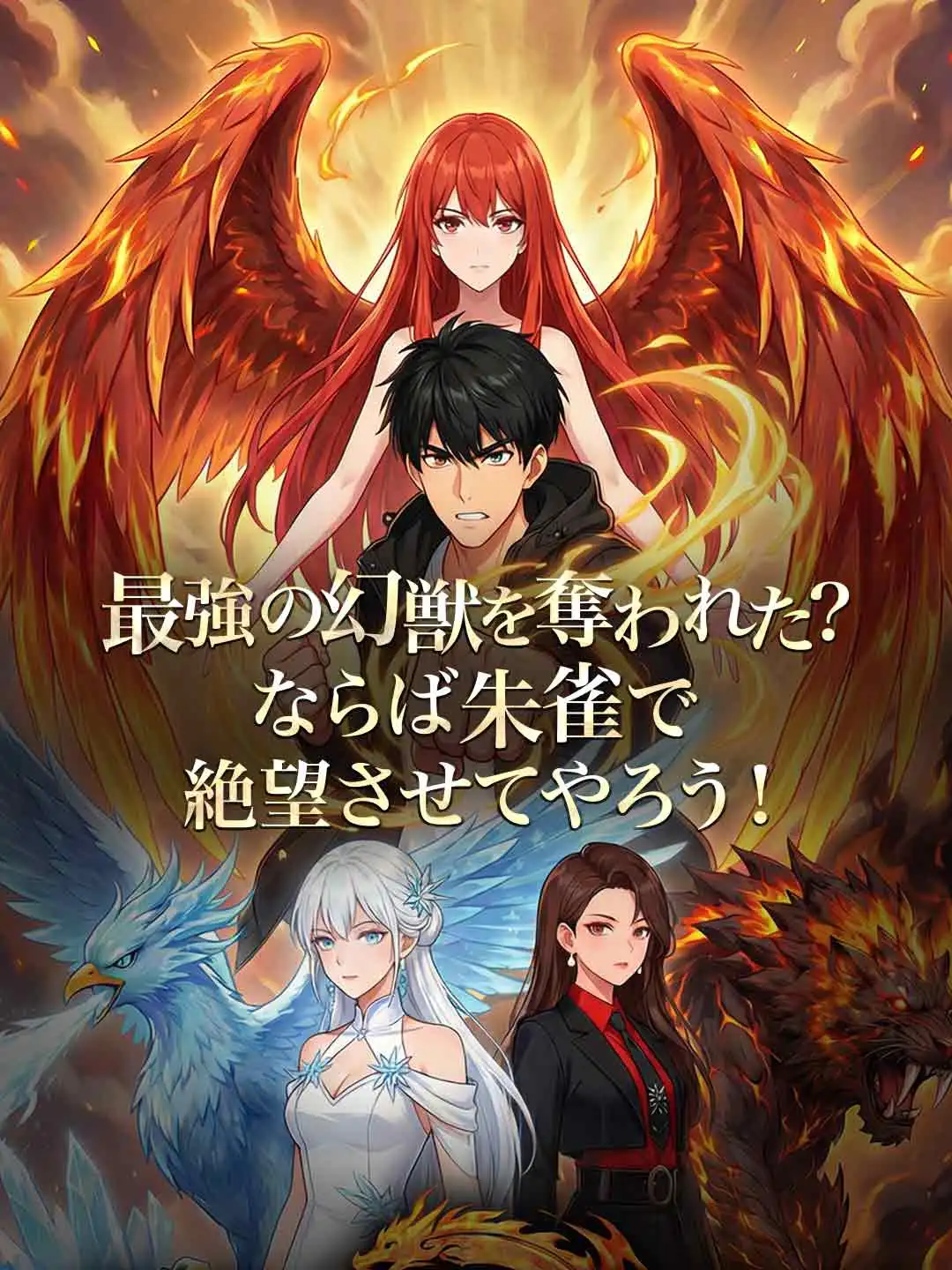 最強の幻獣を奪われた?ならば朱雀で絶望させてやろう!