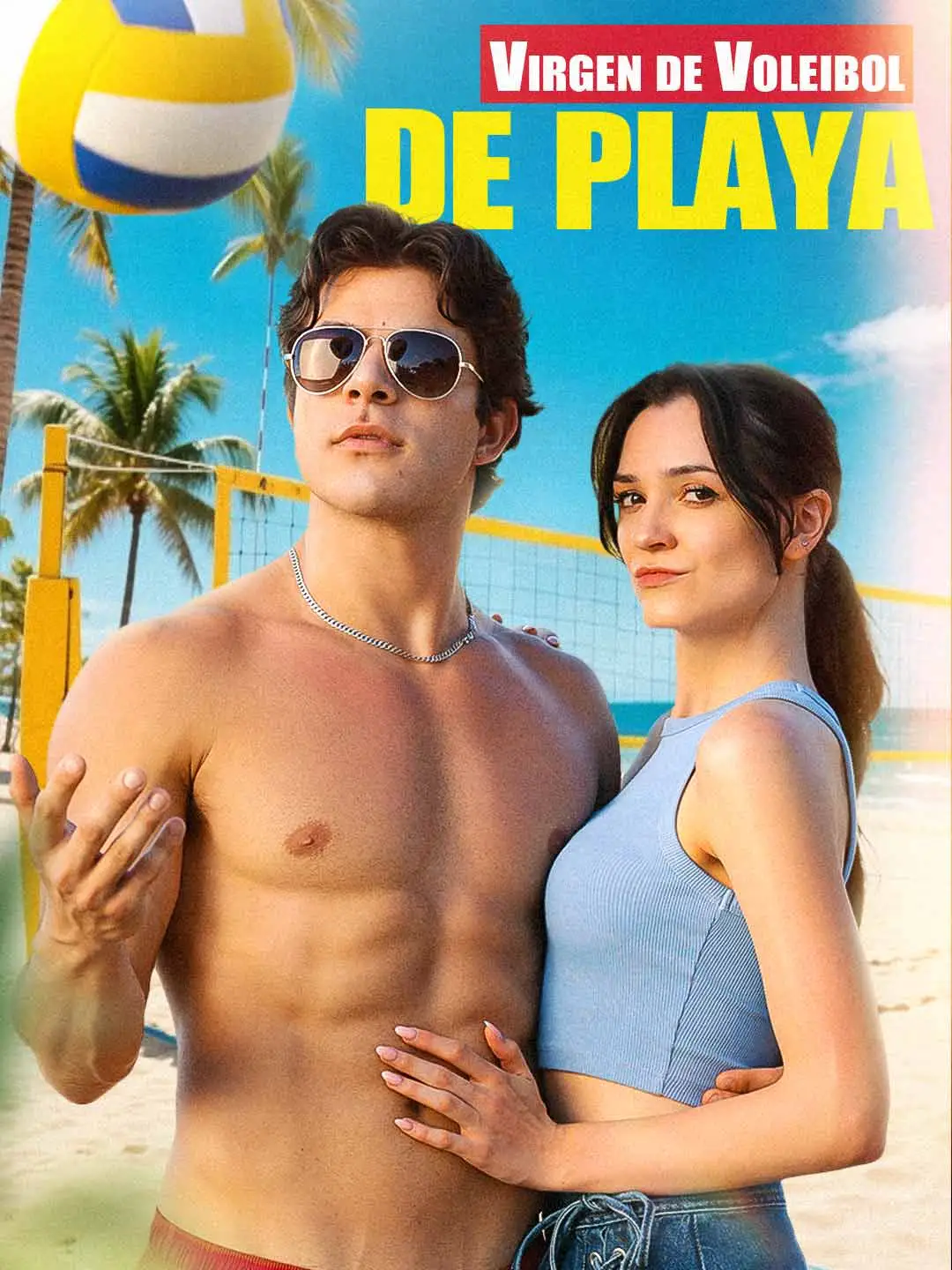 Virgen de voleibol de playa