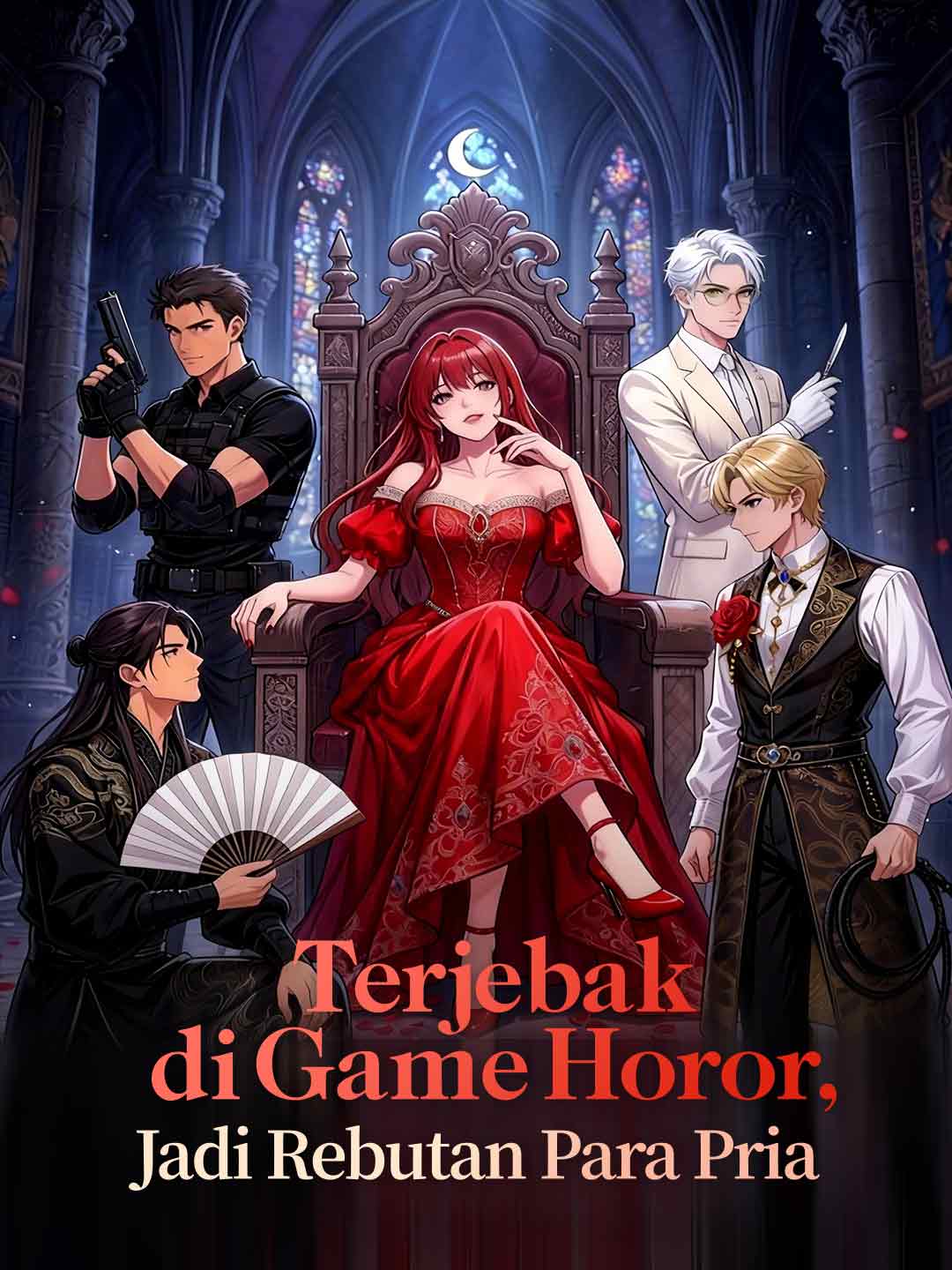 Terjebak di Game Horor, Jadi Rebutan Para Pria cover art