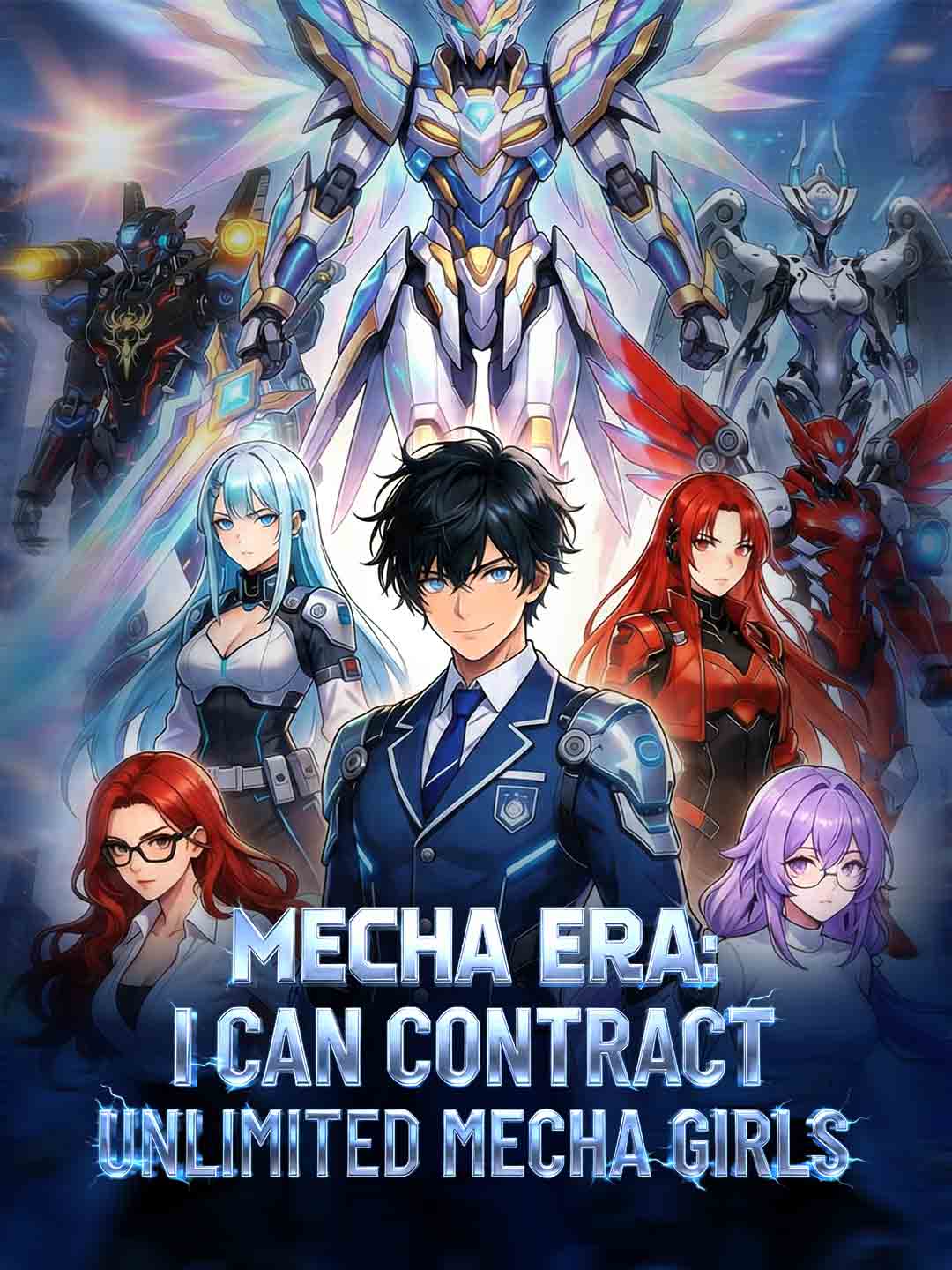 Mecha Era: I Can Contract Unlimited Mecha Girls cover art