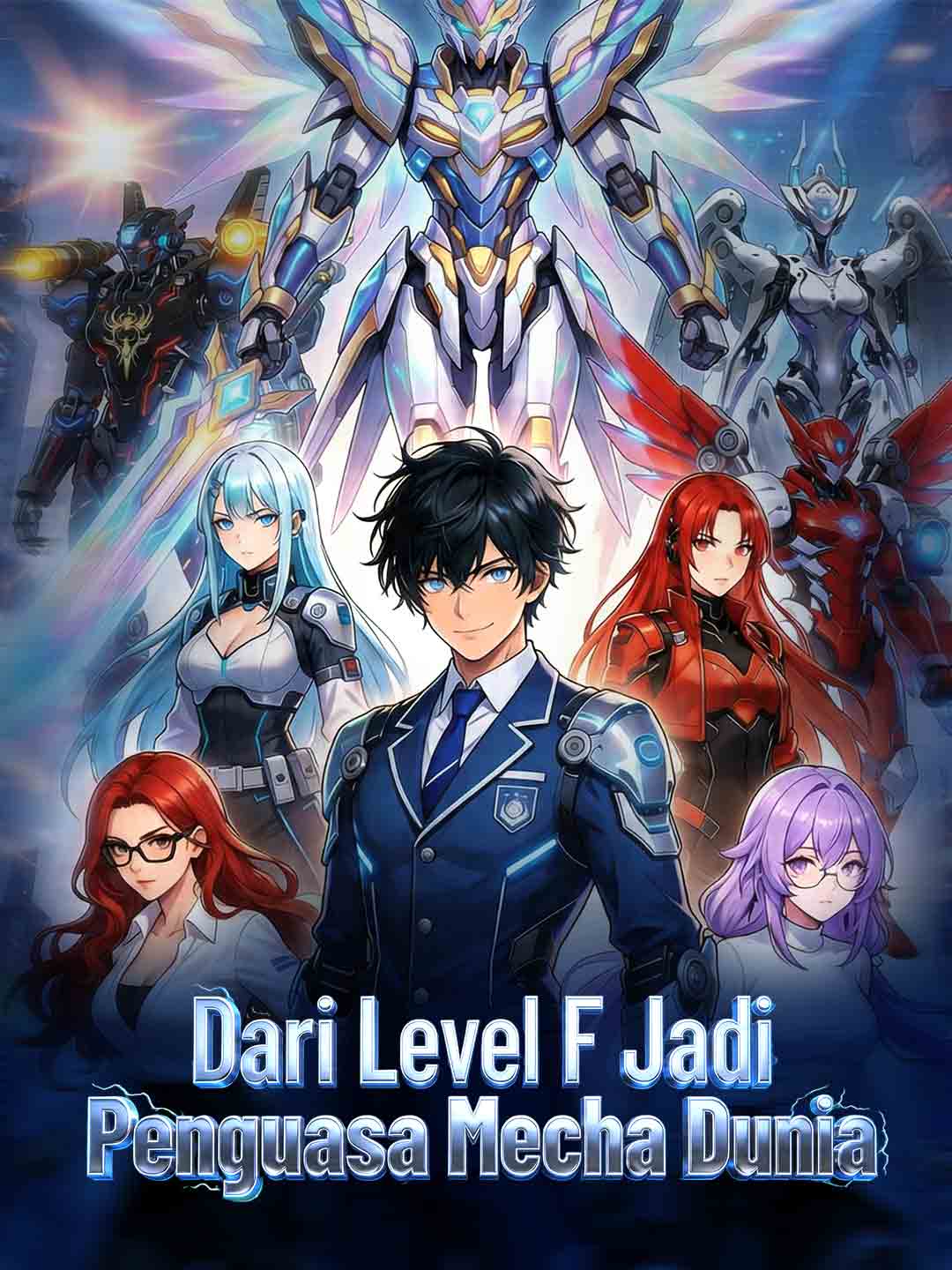 Dari Level F Jadi Penguasa Mecha Dunia cover art