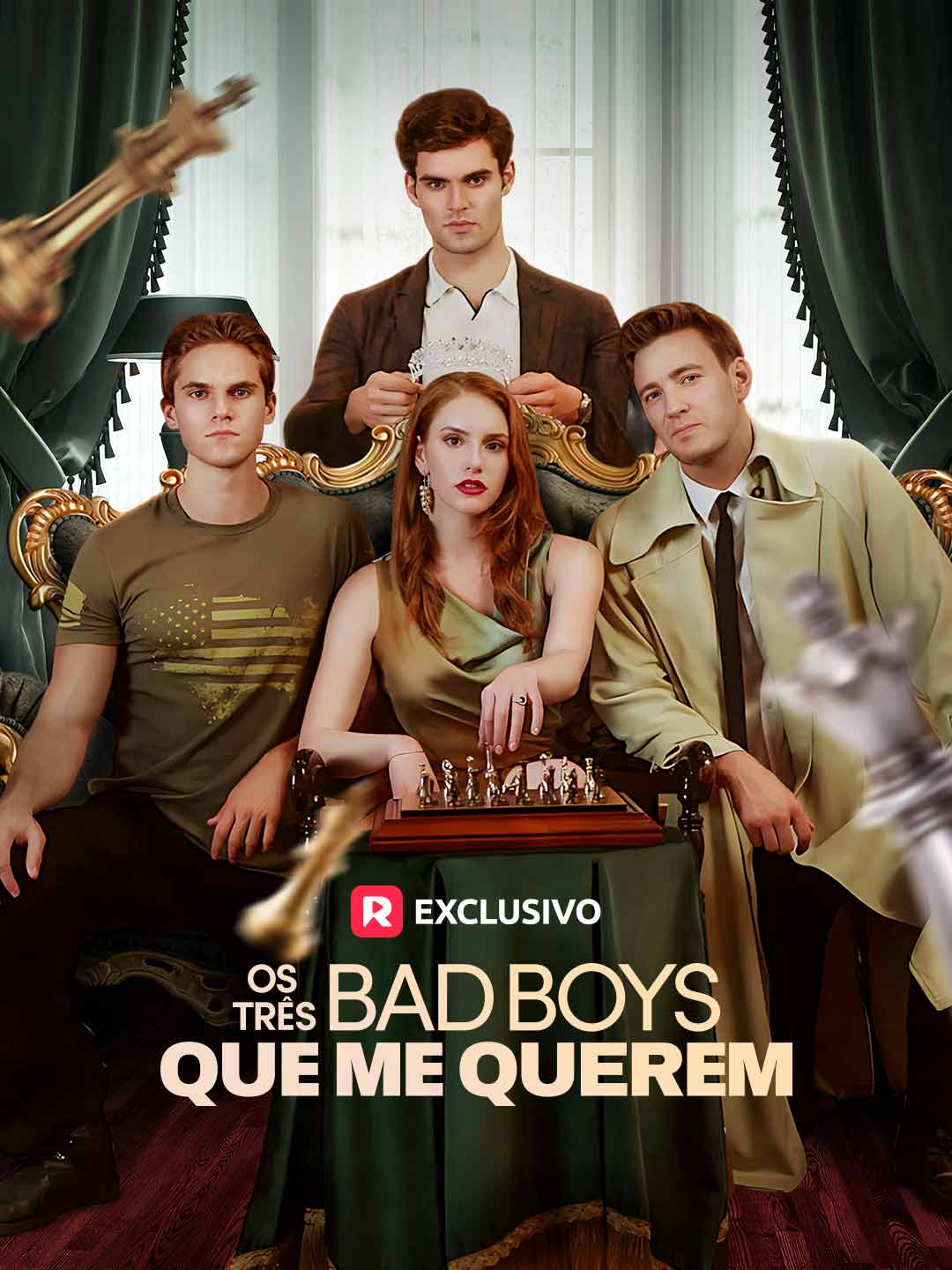 Os Três Bad Boys Que Me Querem cover art