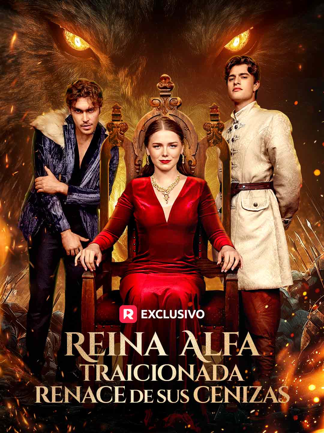 Reina Alfa traicionada renace de sus cenizas cover art